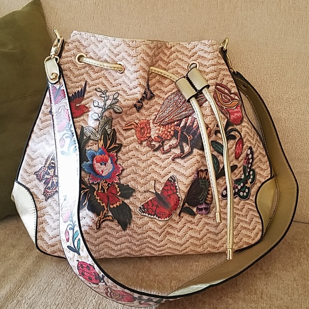 Flower colorful bag